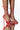 Front View Azalea Wang Take Me Out Tonight Stiletto Sandal In Red