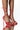 Front View Azalea Wang Take Me Out Tonight Stiletto Sandal In Red