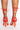 Detail View Azalea Wang Take Me Out Tonight Stiletto Sandal In Red