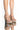 Front View Azalea Wang Take Me To The Cosmo Wedge Sandal In Nude