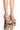 Front View Azalea Wang Take Me To The Cosmo Wedge Sandal In Nude