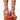 Front View Azalea Wang Take Me To The Cosmo Wedge Sandal In Orange