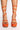 Back View Azalea Wang Take Me To The Cosmo Wedge Sandal In Orange