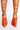Detail View Azalea Wang Take Me To The Cosmo Wedge Sandal In Orange