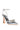 Back View Azalea Wang Tamia Embellished Pump In Silver