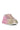 Back View Azalea Wang Tangy Ombre Rhinestone Flatform Sneaker In Pink