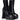 Front View Azalea Wang Tati Chunky Boot In Black