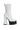 Side View Azalea Wang Tati Chunky Boot In White