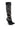 Back View Azalea Wang Taty Chain Embellished Boot In Black