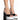 Front View Azalea Wang Tell It How It Is Chunky Sandal In Black White