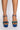 Back View Azalea Wang The Way You Move Chunky Sandal In Blue Multi