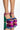 Front View Azalea Wang The Way You Move Chunky Sandal In Multi