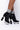 Side View Azalea Wang Thinking Out Loud Chunky Heel Bootie In Black in Black