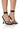 Side View Azalea Wang Through The Wire Lace Up Stiletto Sandal In Black