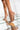 Front View Azalea Wang Time Is Money Stiletto Pump In Nude in Nude