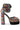 Side View Azalea Wang Tokyo Bling Pocket Chunky Pump In Multi