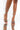 Front View Azalea Wang Tokyo Nights Stiletto Sandal In Nude