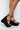 Side View Azalea Wang Touch The Sky Wedge Sandal In Black