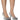 Front View Azalea Wang Toussaint Embellished Pump In Silver