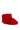 Back View Azalea Wang Trish Red Bootie