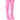 Front View Azalea Wang Trixie Disco Stretch Stiletto Boot In Pink