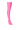 Back View Azalea Wang Trixie Disco Stretch Stiletto Boot In Pink