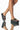 Front View Azalea Wang Turn It Up Flatform Sandal In Black