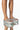 Front View Azalea Wang Turn It Up Flatform Sandal In Silver