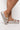 Side View Azalea Wang Turn It Up Flatform Sandal In Silver