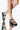 Front View Azalea Wang Turn Up The Heat Flatform Sandal In Black