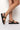 Side View Azalea Wang Turn Up The Heat Flatform Sandal In Black