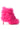 Side View Azalea Wang Tutu Tulle Stiletto Bootie In Fuchsia