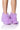 Front View Azalea Wang Tutu Tulle Stiletto Bootie In Purple