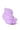 Back View Azalea Wang Tutu Tulle Stiletto Bootie In Purple