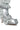 Full View Azalea Wang Twizzler Silver Sandal