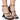 Front View Azalea Wang Unlimited Embellished Sandal In Black