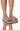 Front View Azalea Wang Unwind With Me Flat Sandal In Nude