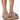 Front View Azalea Wang Unwind With Me Flat Sandal In Nude