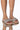 Front View Azalea Wang Unwind With Me Flat Sandal In Nude