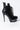 Back View Azalea Wang Up In Smoke Stiletto Bootie In Black