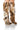 Front View Azalea Wang Upsetter Multi Furry Boot