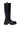 Side View Azalea Wang Valerie Chunky Flatform Boot In Black