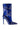 Side View Azalea Wang Vanilla Rich Blue Bootie