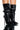 Front View Azalea Wang Vip Slouch Stiletto Bootie In Black