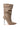 Side View Azalea Wang Vip Slouch Stiletto Bootie In Taupe