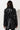 Full View Azalea Wang Virgo Croc Peplum Moto Jacket in Black