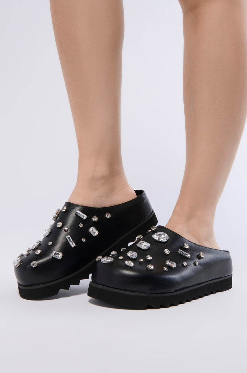 AZALEA WANG VONCILE BLACK CLOG view 0