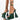 Front View Azalea Wang Wake The Neighbors Chunky Sandal In Green