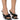 Front View Azalea Wang Walk On By Puff Sandal In Black