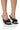 Front View Azalea Wang Walk On By Puff Sandal In Black